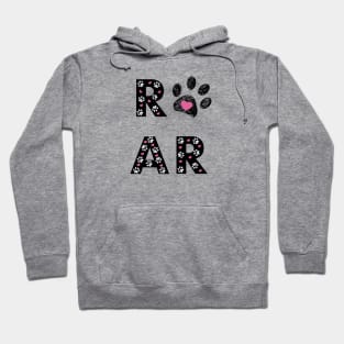 Roar text Hoodie